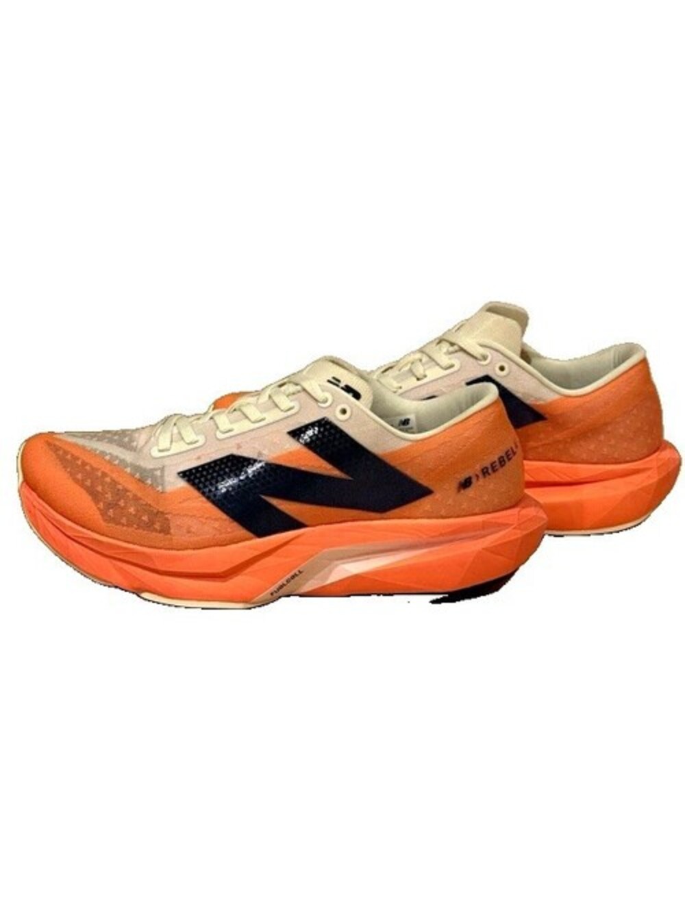 New Balance FuelCell Rebel v4 Women’s 8.5 Hot Mango Running Shoes WFCXCC4